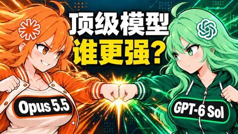 Opus 5.5 和 GPT-6 Sol 首发实测,结果很意外。。。 封面