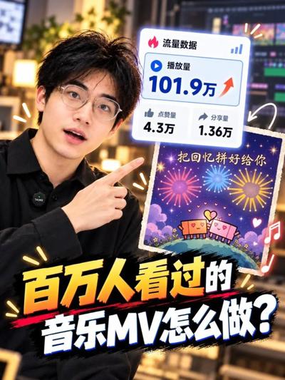 百万播放的 AI 手搓 MV,教程来了! Opus 5.5 一句话出片,粉丝照做也拿了近 30 万赞 封面